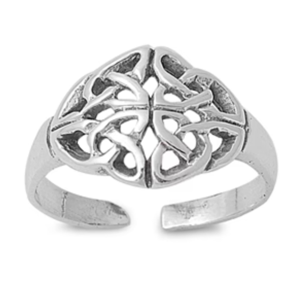 Sterling Silver Celtic Toe Ring (Sample)
